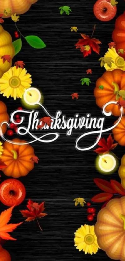 Thanksgiving Pumpkin Wallpaper - free download