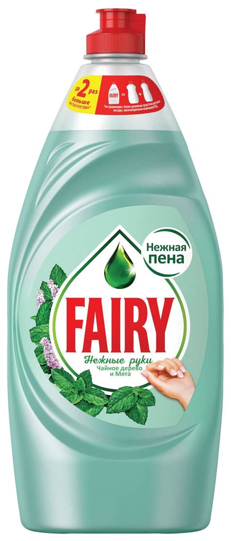 Фейри нежные руки чайное дерево/мята 900мл Fairy 1000555282 купить от ...