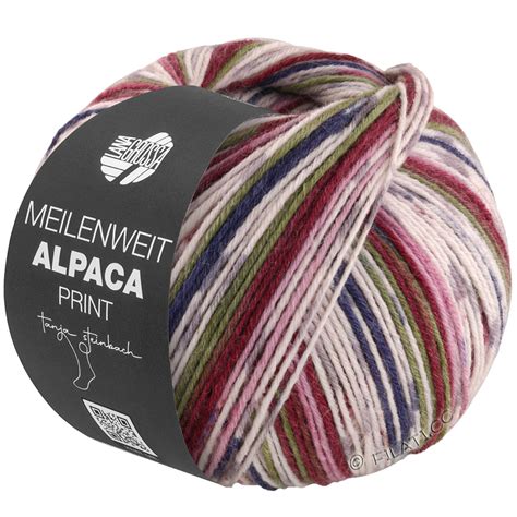 Meilenweit Fach G Alpaca Print Von Lana Grossa Lana Grossa