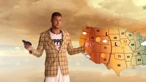 Blake Griffin Kia Optima Weatherman Commercial Hooped Up