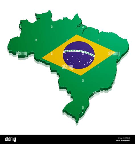 Brasil Mapa Silueta Imágenes Recortadas De Stock Alamy