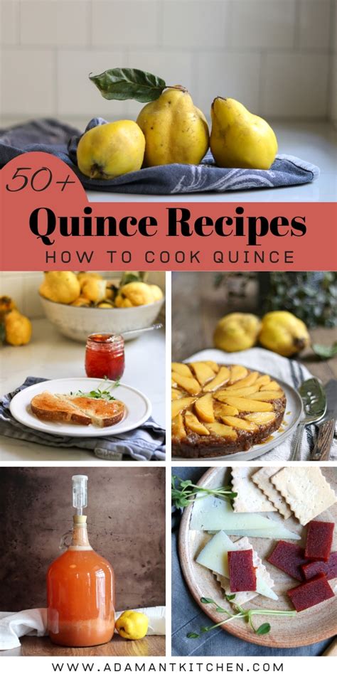 50+ Quince Recipes (How to Cook Quince) - Adamant Kitchen