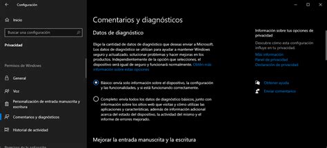 Cambios en los datos de diagnóstico en Windows 10 adiós al espionaje