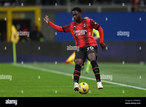 Milano Italy 02nd Dec 2023 Chaka Traore Of Ac Milan In Action