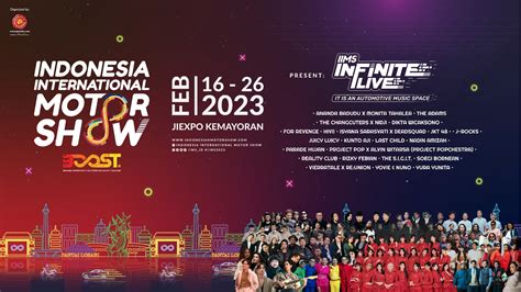 Tiket Indonesia International Motor Show IIMS IIMS Infinite Live