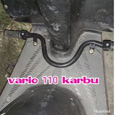 Jual Pijakan Kaki Depan Motor VARIO 110 OLD LAMA Bustep Bastep Footstep