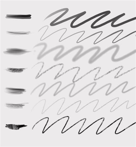 Pencil Sketch Procreate Brushes GraphicsBunker