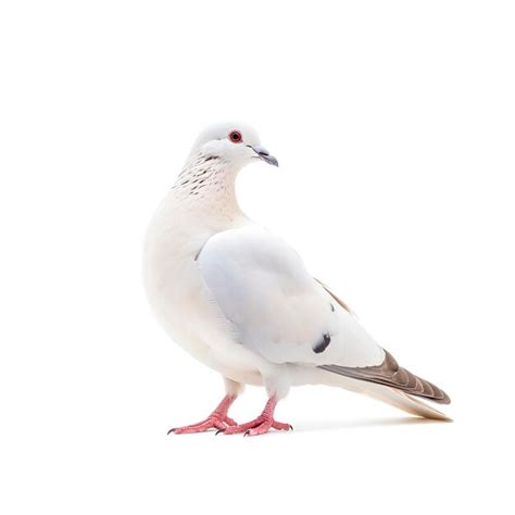 Premium Photo White Pigeon