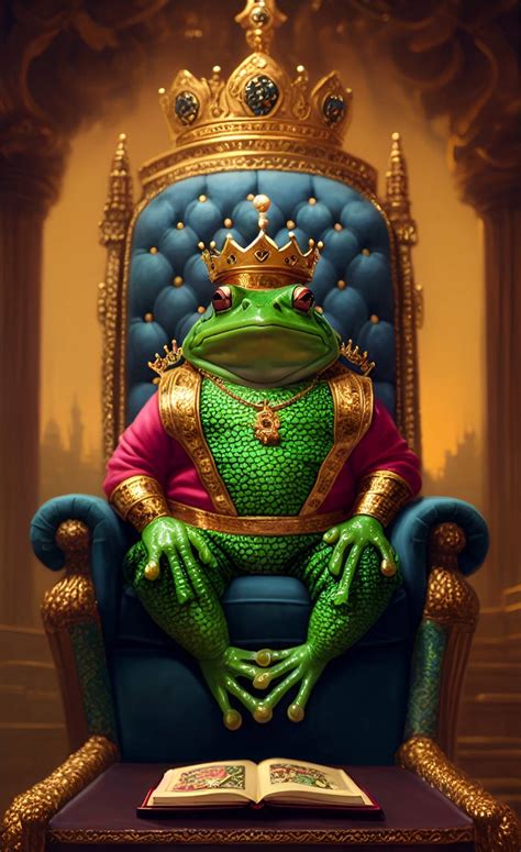 The Frog King By Fatmaxaiart On Deviantart