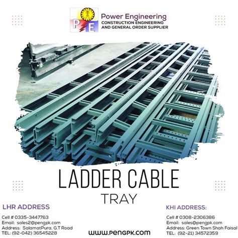 Ladder Cable Tray | Power engineering, Cable tray, Engineering