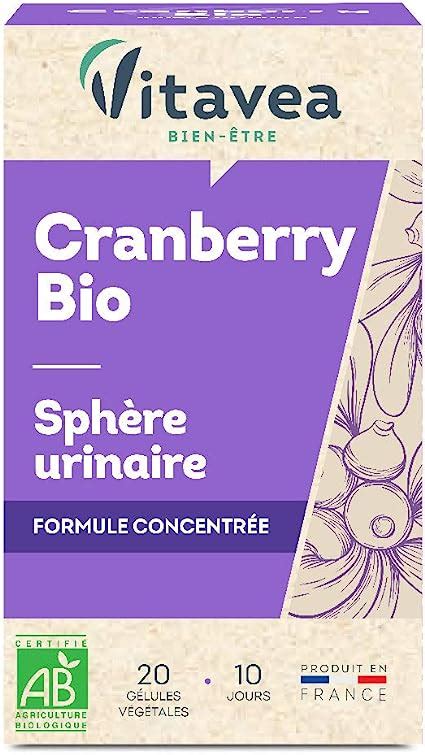 Vitavea Compl Ment Alimentaire Urinaire Sph Re Urinaire Cranberry