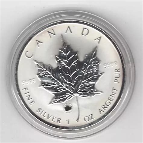 Unze Silberm Nze Canada Maple Leaf Privy Mark Ochse Eur