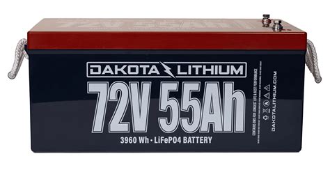 Dl 72v55 Single Continental Battery Systems