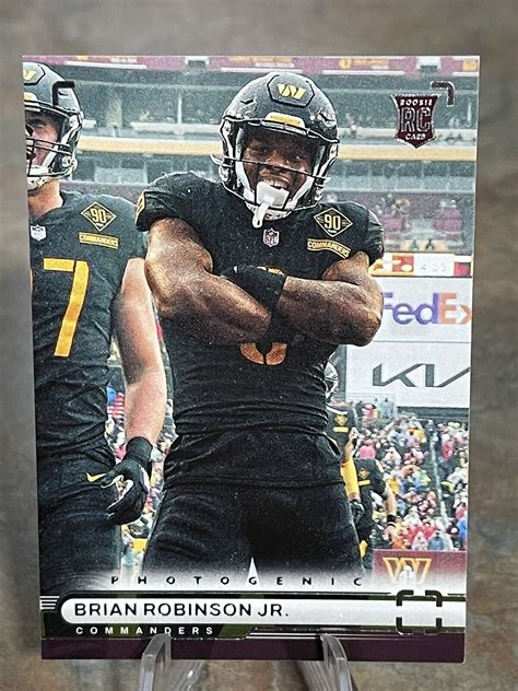 2022 Panini Chronicles Brian Robinson Jr Photogenic Rookie Card PH 32