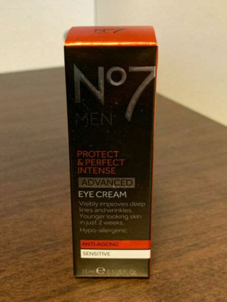 No7 Men Protect And Intense Advanced Eye Cream Anti Ageing Sensitive 15ml