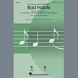 Bad Habits Arr Mark Brymer By Ed Sheeran Sheet Music For Part