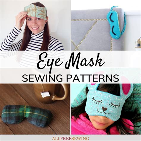 10+ Eye Mask Patterns (Sooo Dreamy) | AllFreeSewing.com