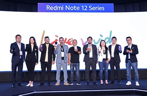 Xiaomi Launches Redmi Note 12 Series Inspiring Users To “live Vivid”