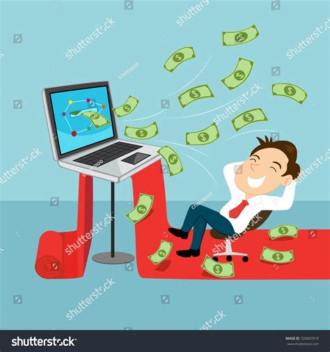 3,740 Making Money Online Icon Images, Stock Photos & Vectors
