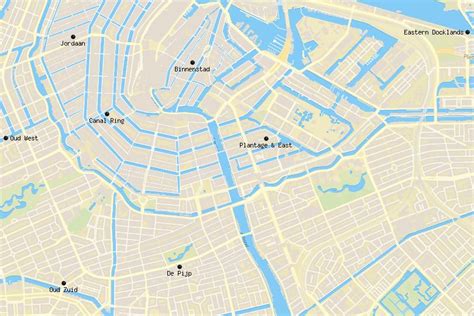 Amsterdam Neighborhoods Map