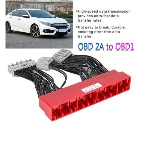 Car Harness Adapter Obd2a To Obd1 Ecu Jumper Conversion For Honda Civic Accord City Wiring