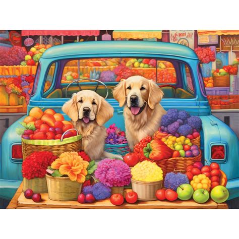 Roseart Kodak Premium Pickup Pups Piece Jigsaw