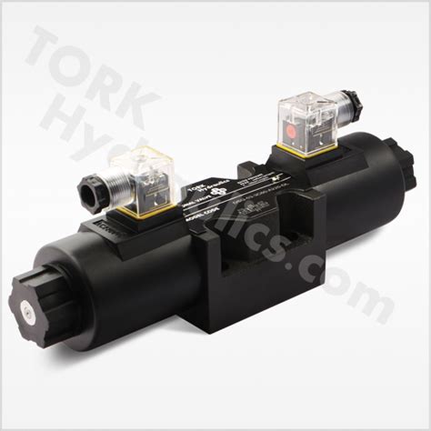 Dsg Series Solenoid Directional Control Valves Tork Hydraulics