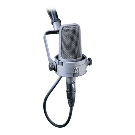 AUDIO TECHNICA AT3525 MICROPHONE SPECIFICATIONS ManualsLib