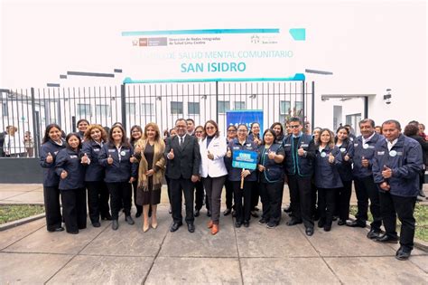 San Isidro Inauguran Centro De Salud Mental Comunitaria En Beneficio