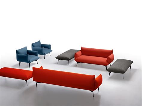 AREA DV2 BR M TS 2 Seater Fabric Sofa By Midj Design Studio Pastina