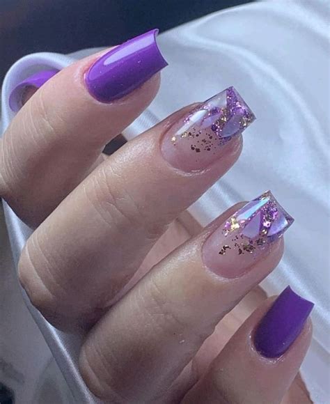 Pin By Basyc On Trendy Nails Purple Nails Violet Nails Gel Nails