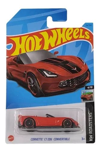 Hot Wheels Corvette C7 Z06 Convertible 2023 Hw Roadsters 34 Mercadolibre