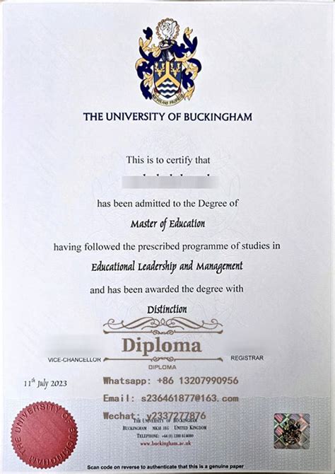 How To Get University Of Buckingham Bachelor Of Science Fake