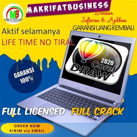 Jual Software Desain Grafis CORELDRAW 2020 Lifetime Full Version No