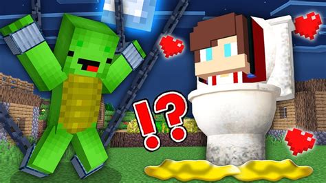 JJ Skibidi Toilet Pranked Mikey With Love Curse In Minecraft Challenge