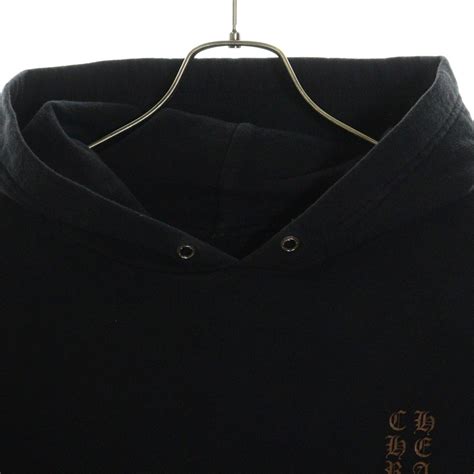 Yahoo オークション クロムハーツ Vertical Logo FUCK YOU Hooded バ