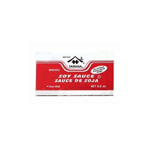 Yamasa Soy Sauce Packets Food Service International