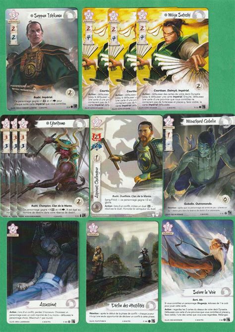 50 Cartes Full Art Promo Legend Of The Five Rings L5r Lcg Grenier Du Geek