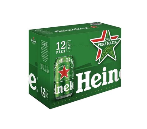 Cerveza Original Lata Heineken Pack X Cl