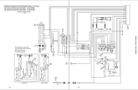 Bobcat 325 Excavator Electrical Hydraulic Schematic PDF