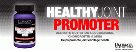 Ultimate Nutrition Glucosamine & Chondroitin & MSM (90tab)