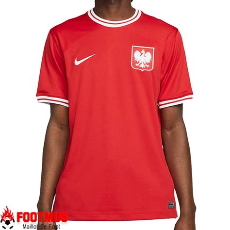 Prix Nouveau Maillot Equipe Foot Pologne Exterieur 2022 2023 Moins Cher