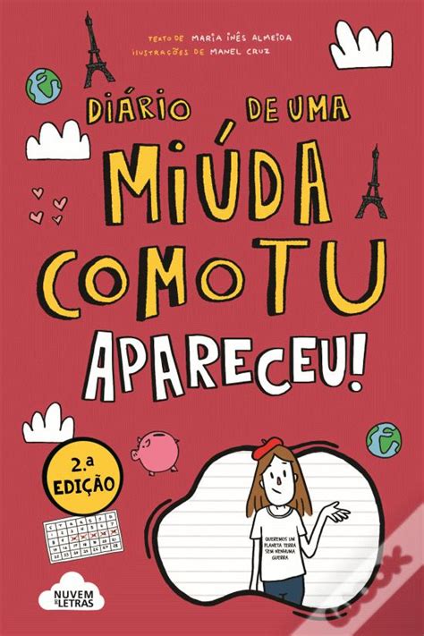 Diário de Uma Miúda Como Tu de Maria Inês Almeida Ilustração Manel