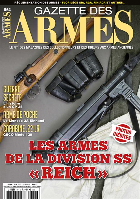 GAZETTE DES ARMES N564 JUIN 2023