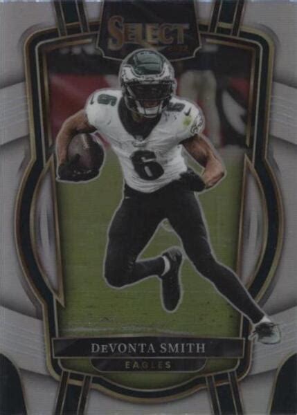 2022 Panini Select Club Level Silver Prizm 221 Devonta Smith For