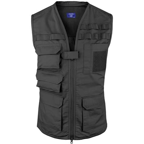 Propper Tactical Vest Polycotton Ripstop Black Multipurpose Vests