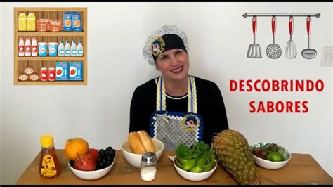 Atividade Descobrindo Sabores YouTube