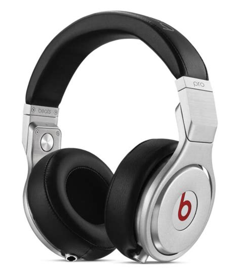 Beats By Dr Dre Pro Over The Ear Headphones Black Silver For Sale