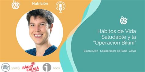 Operaci N Bikini Y H Bitos De Vida Saludable Radio Calvi Nutrici N