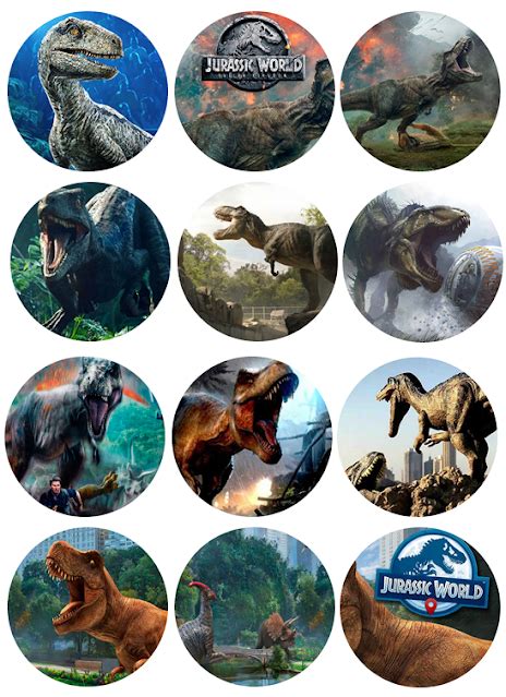 Toppers Jurassic World Artofit